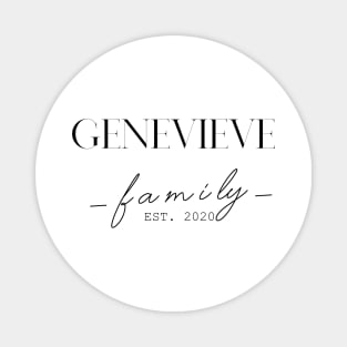 Genevieve Family EST. 2020, Surname, Genevieve Magnet